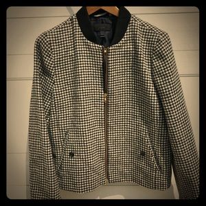 Houndstooth J Crew jacket